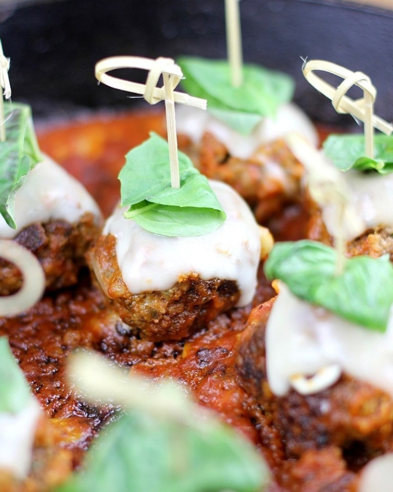 Delicious Meatball Parmesan Bites