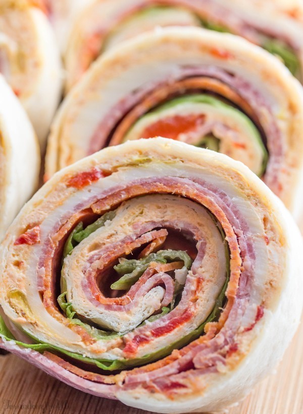 Easy Italian Pinwheels