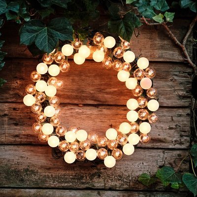 Electric Wreath at Sunset Magazine