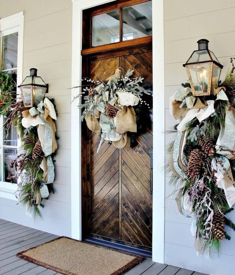 Fancy Front Door Ornamentation.