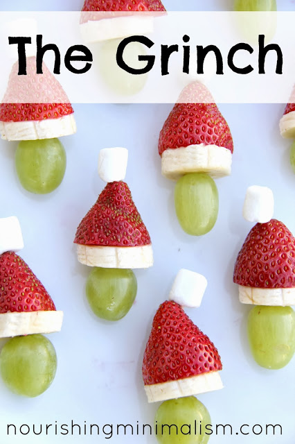 Grinch Kabobs