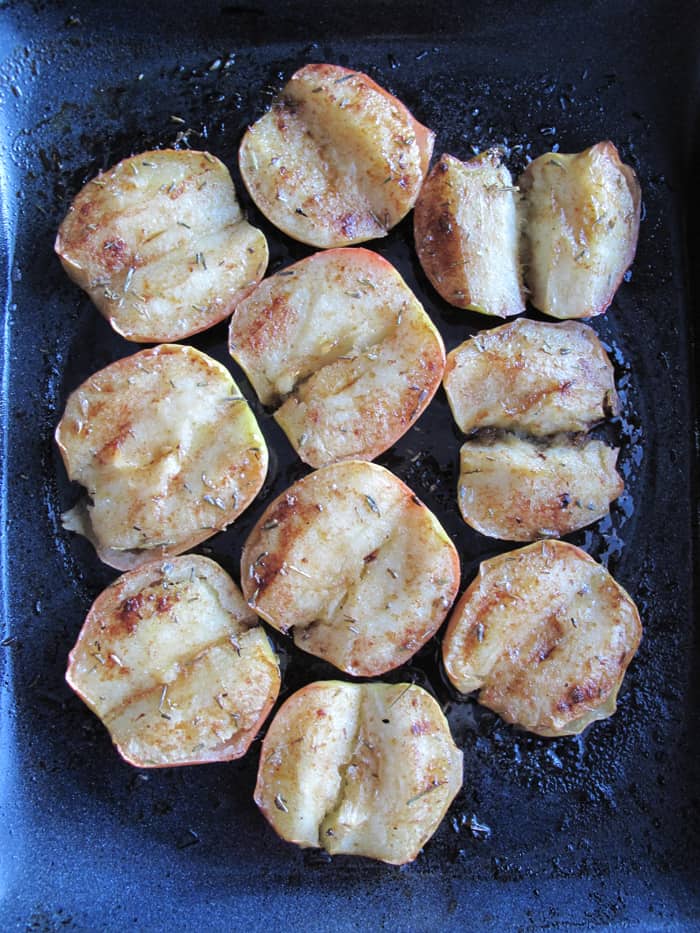 Honey Lavender Oven-Baked Apples