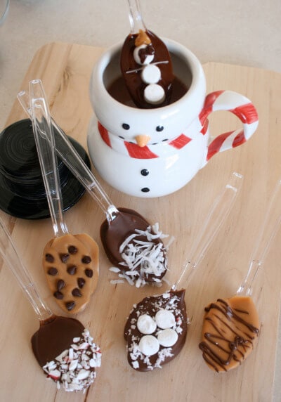 Hot Chocolate Spoons at Alpha Mom
