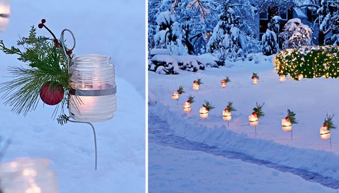 Jelly Jar Luminaries at Lowe’s Creative Ideas