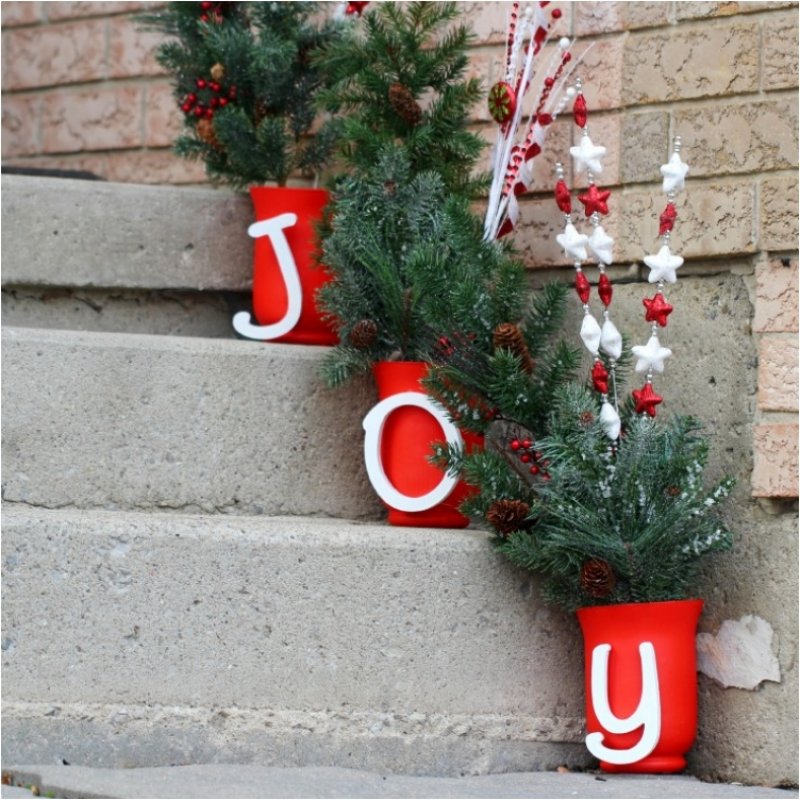 Joy Outdoor Christmas Display