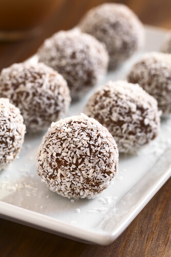 Keto Grain-free Rum Balls