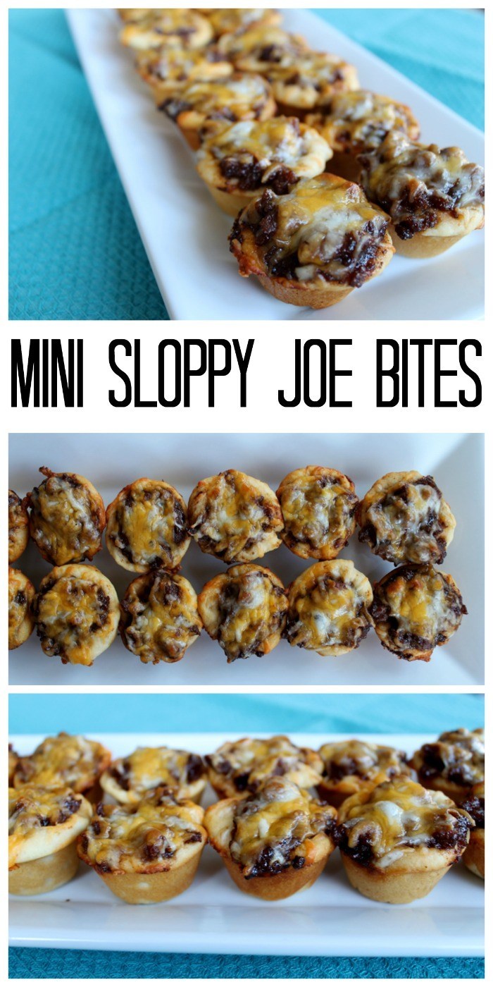 Mini Sloppy Joe Bites