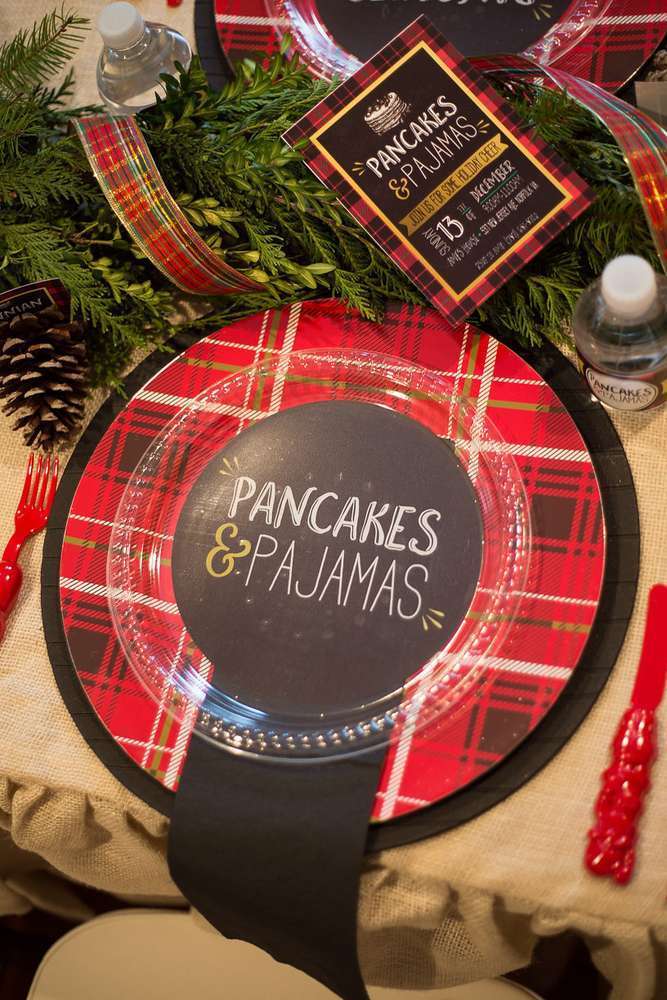 Pancakes and PJs Christmas Party.
