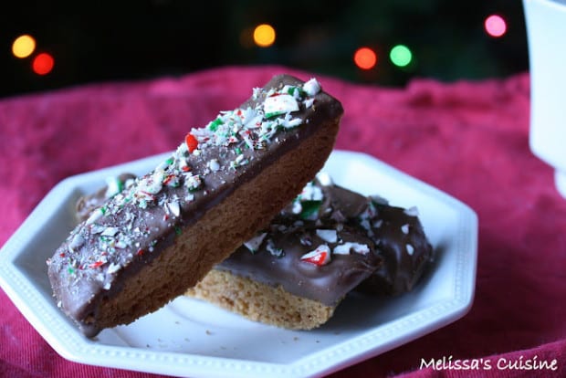 Peppermint Chocolate Biscotti