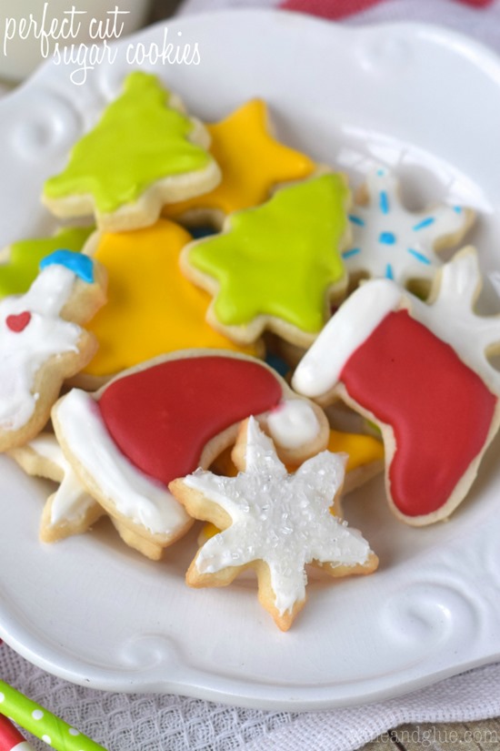 Perfect Cut Sugar Cookies by Wine & Glue