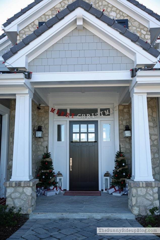 Presents on a Craftsman Porch at Sunnyside Up