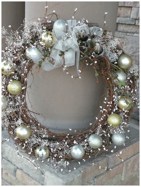 Pretty Christmas Wreath.