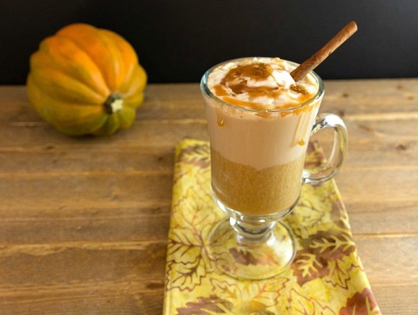 Pumpkin Caramel Latte from Beauty and the Foodie