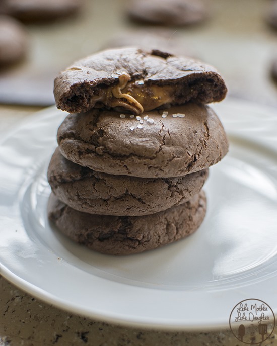 Rolo Cookies with Sea Salt by Like Mother Like Daughter