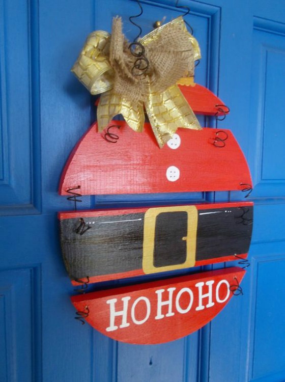 Santa Christmas Decor Idea.