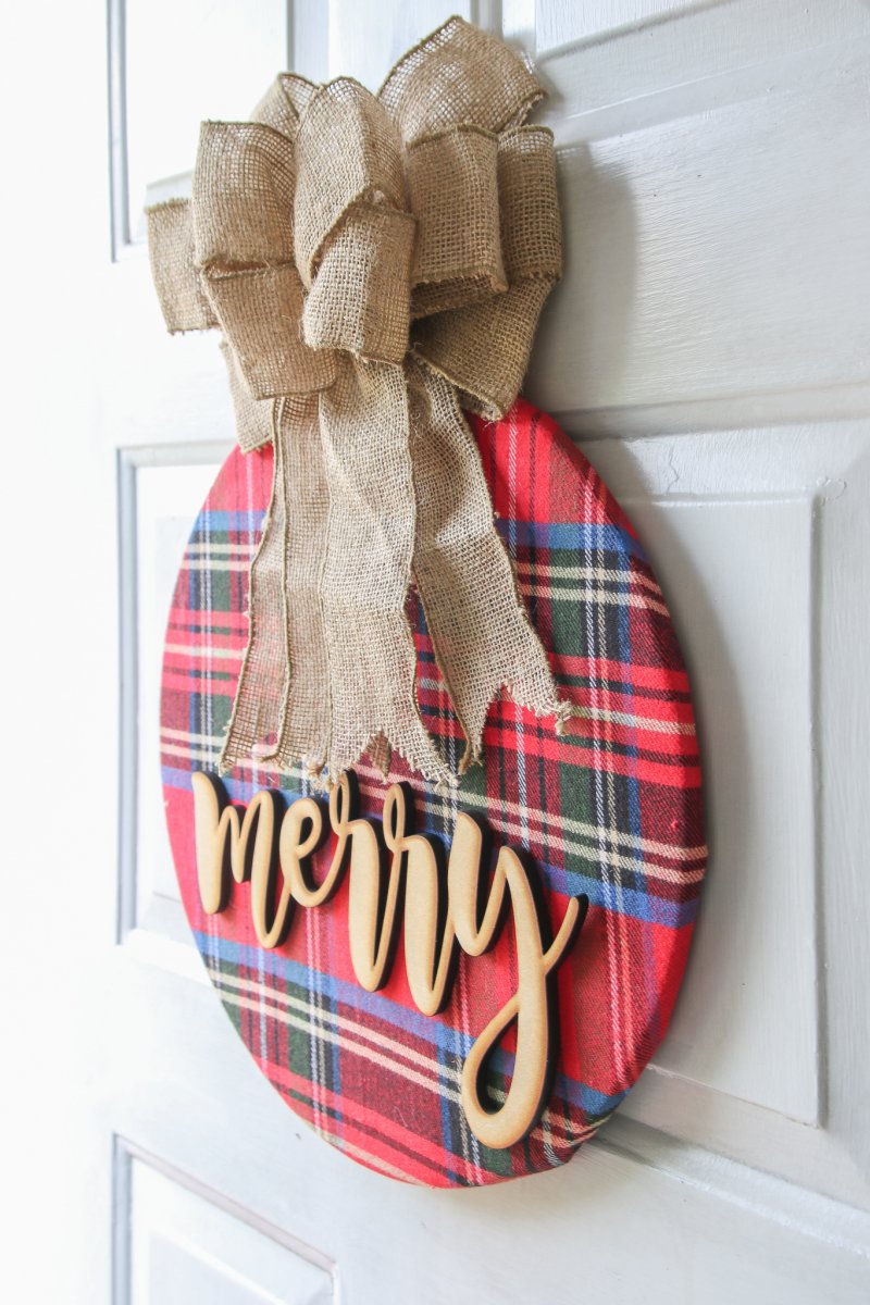 Simple Cozy Christmas Wreath from Gross to Grandiose