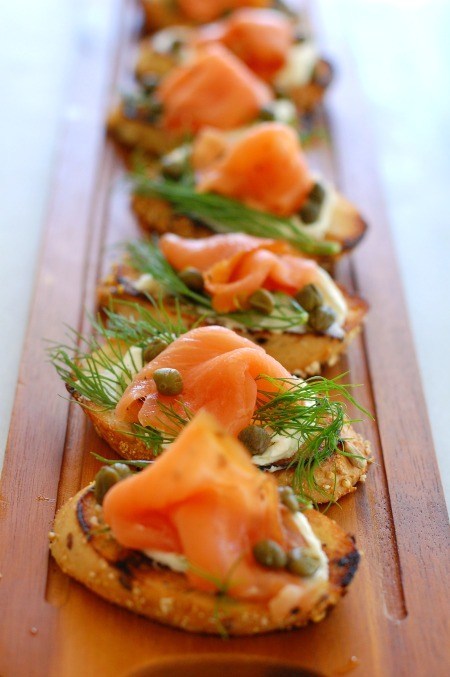 Smoked Salmon Dill Capers