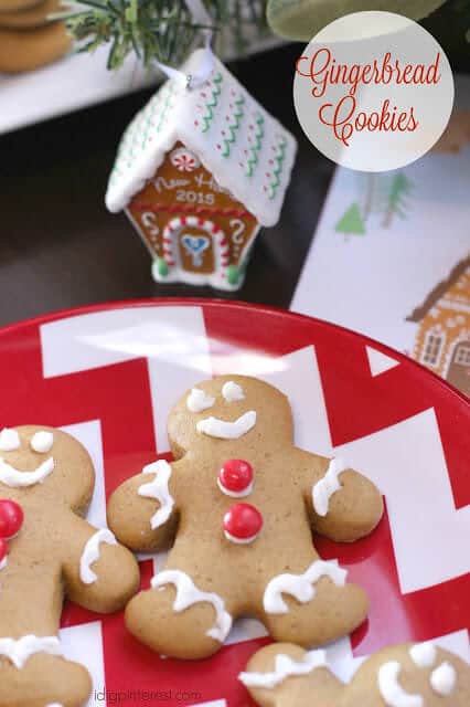 Soft Gingerbread Cookies by I Dig Pinterest