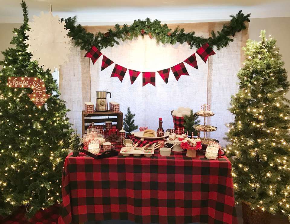 The dessert table and decor are stunning!!