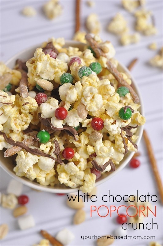 White Chocolate Popcorn Crunch ~ Your Homebased Mom