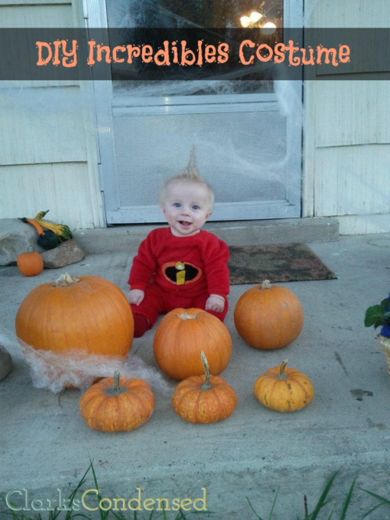 DIY Jack Jack Incredible Costume