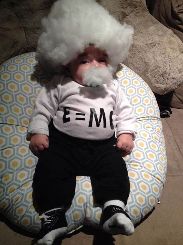 Fluffy Einstein.