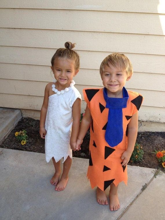 Fred and Wilma Flintstone.