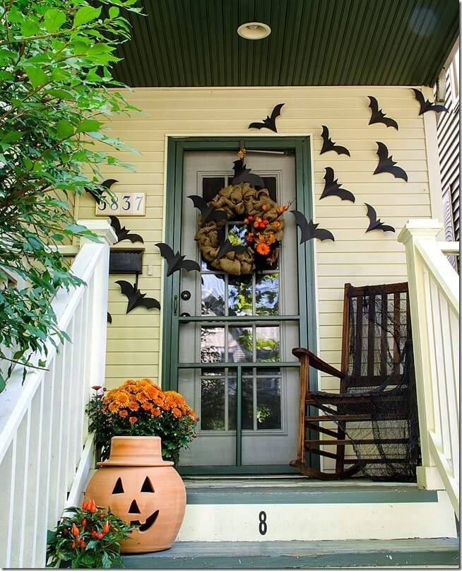 Happy Halloween Front Porch.