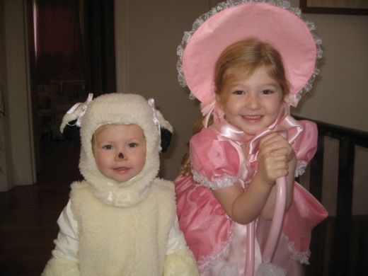 Little Bo Peep and Sheep.