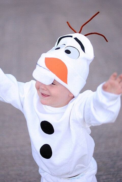 Olaf Halloween Costume for Your Little Ones.