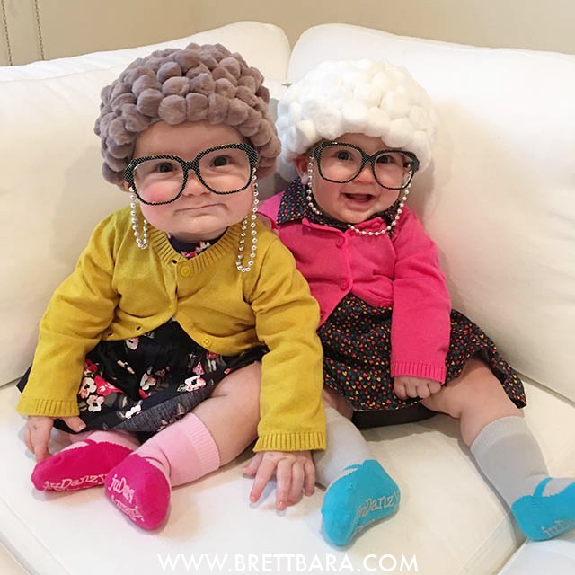 Old Lady Baby Halloween Costume