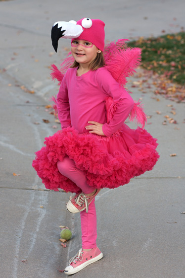 The pink tutu.