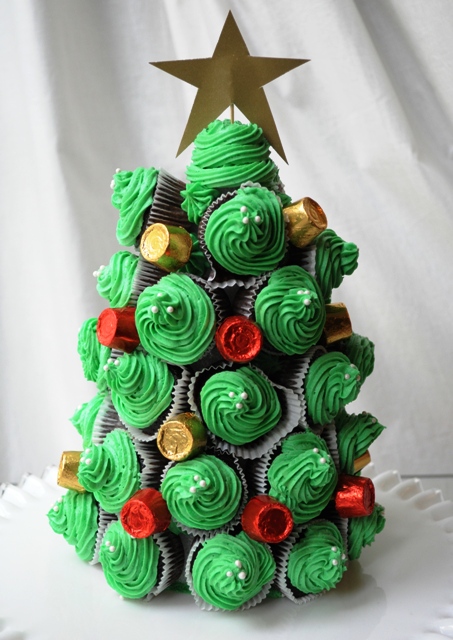 Cupcake Christmas Tree