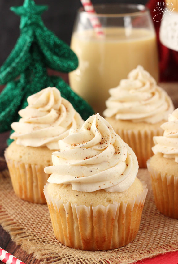 Eggnog Cupcakes