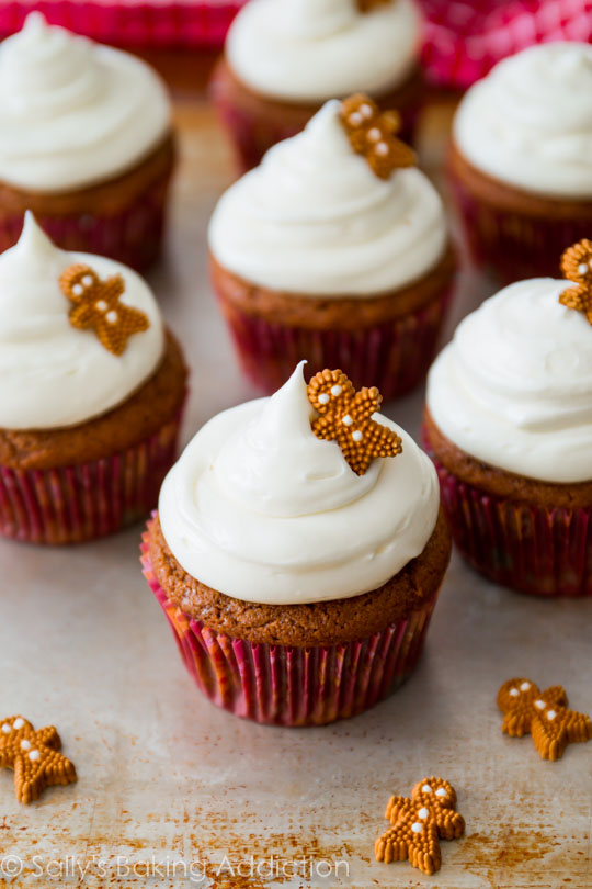 Gingerbread Cupcakes