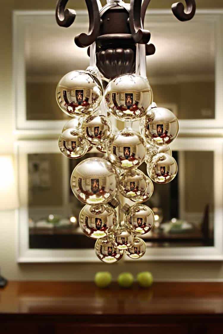 Silver Ornament Cluster.