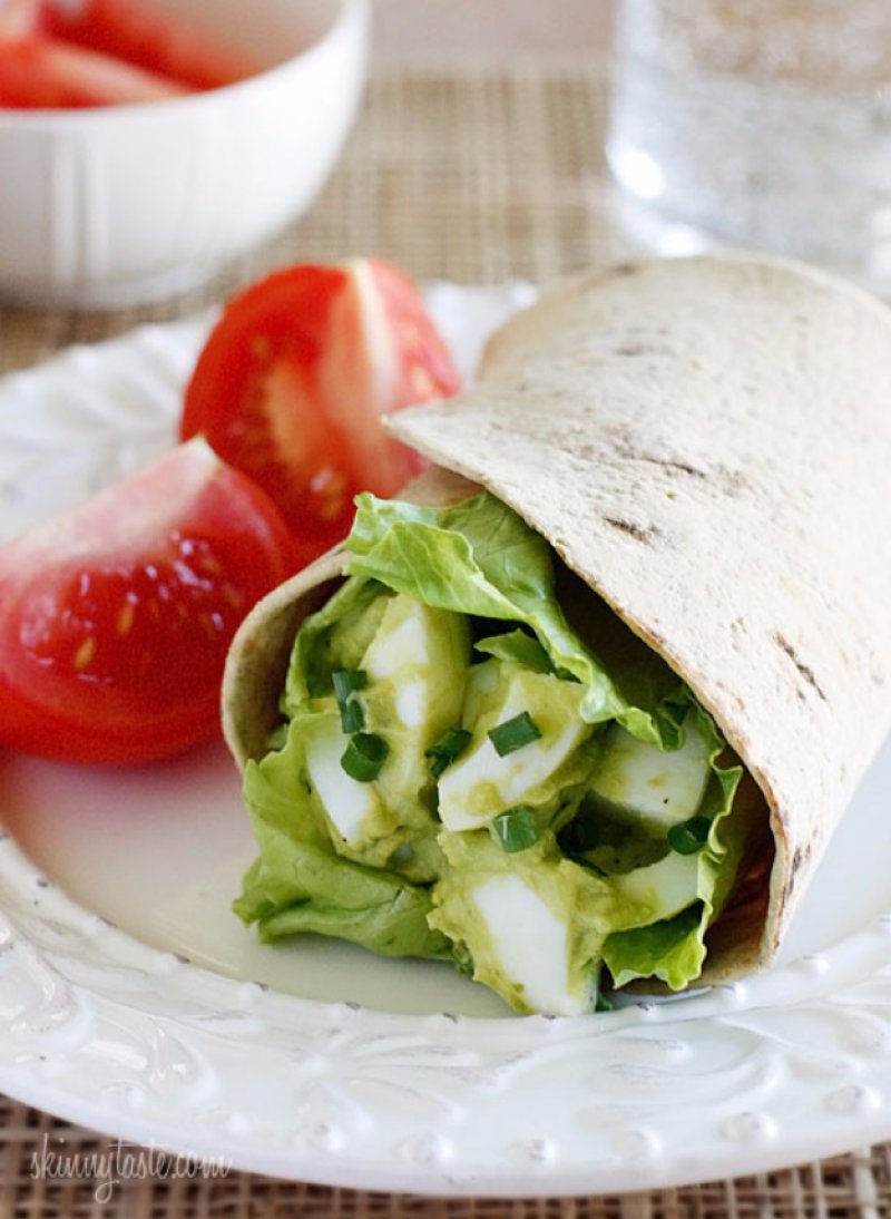 Avocado Egg Wrap.