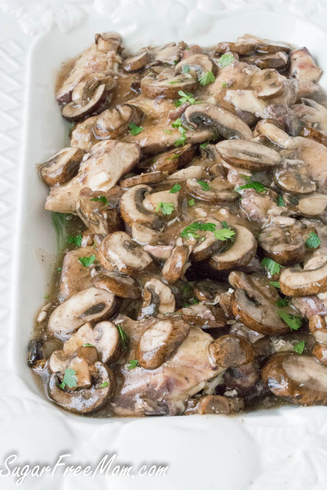 Crockpot Chicken Marsala.