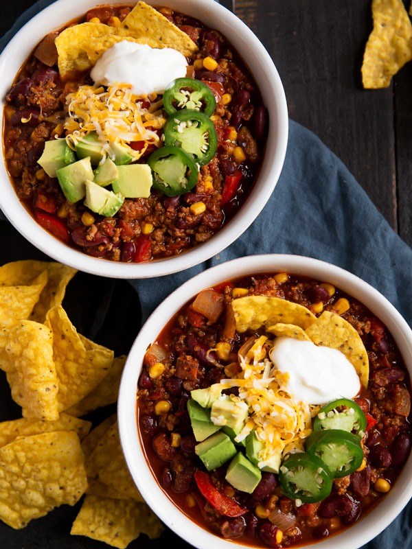 Ground Turkey Chili.