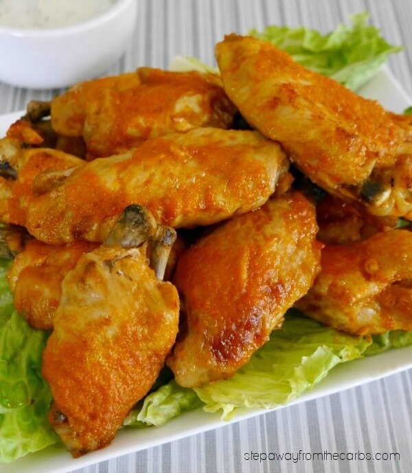 Low Carb Buffalo Wings.