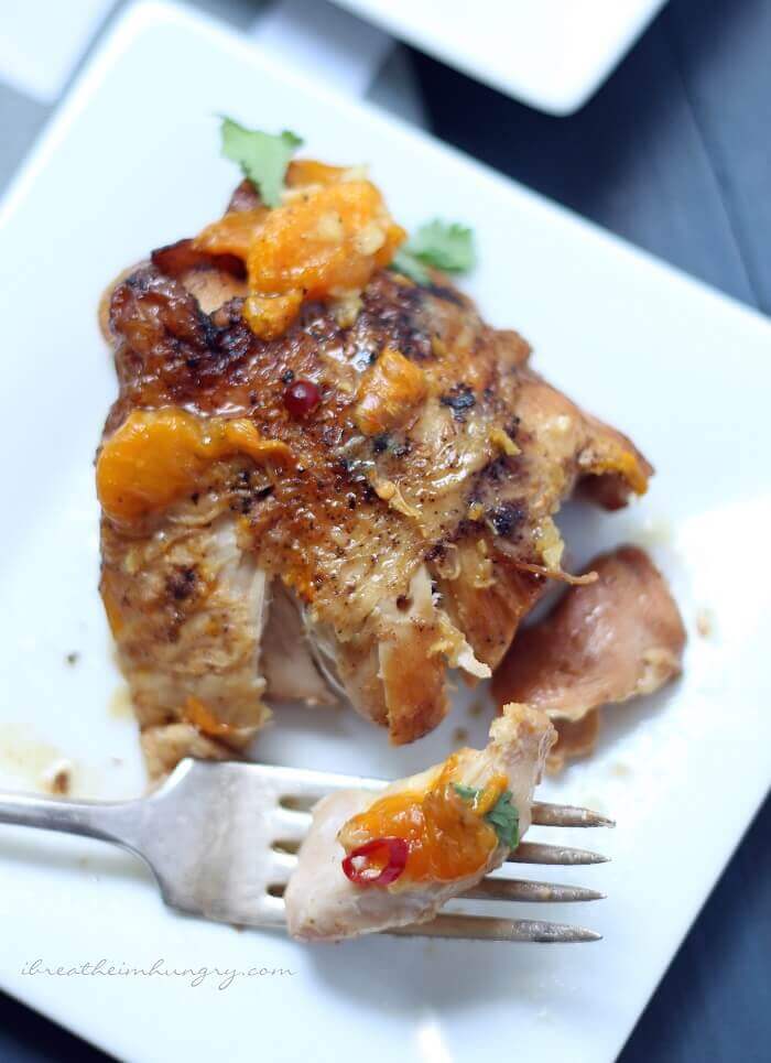 Slow Cooker Mandarin Chicken.