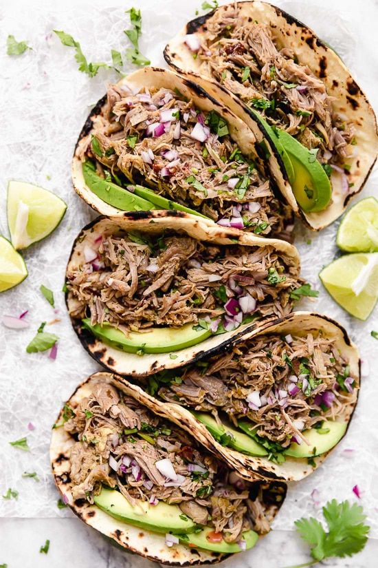 Slow Cooker Pork Carnitas.