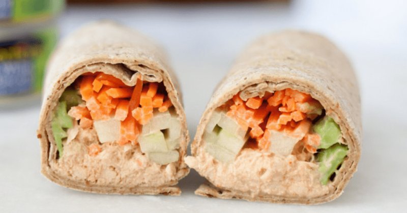 Spicy Tuna Wraps.