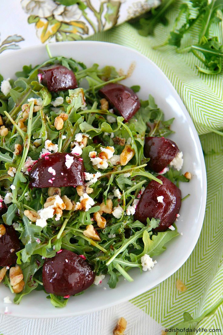 BALSAMIC BEET SALAD RECIPE BY A DISH OF DAILY LIFE