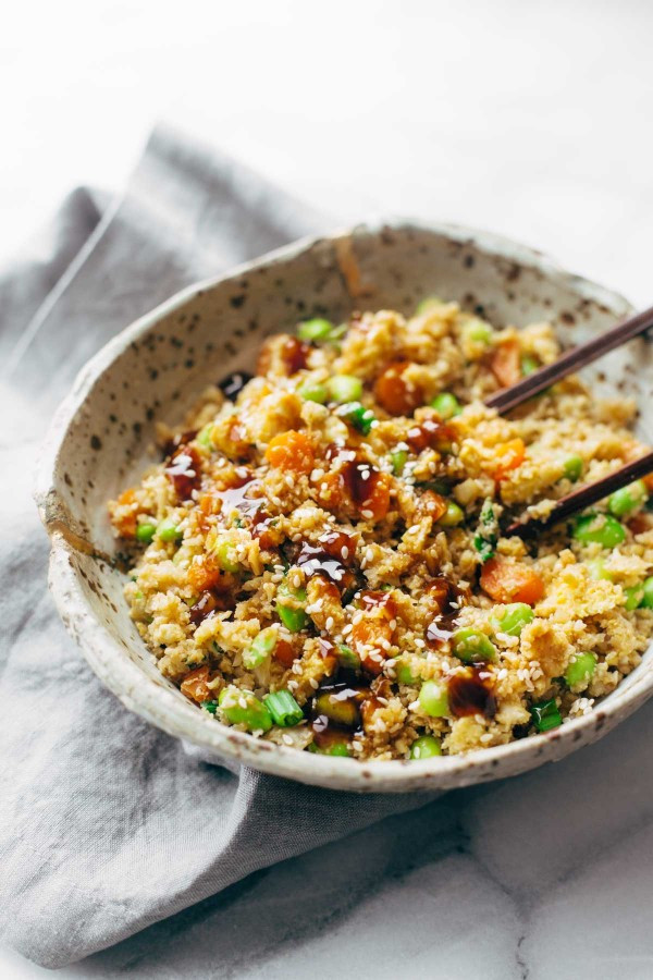 Cauliflower Fried Rice.