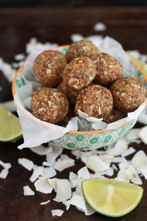 Coconut Lime Energy Bites