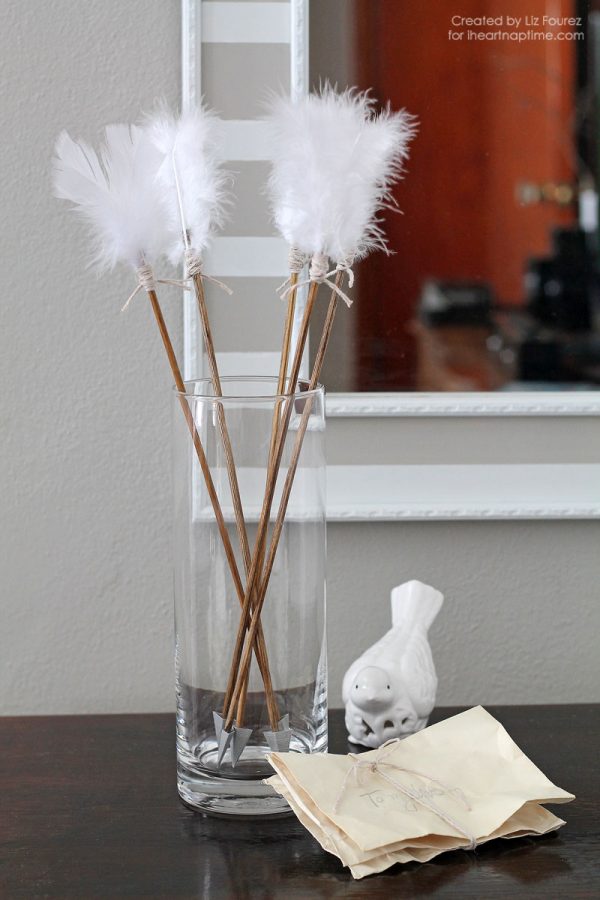 40+ Rustic Valentine’s Day Decoration to Bring in the Warmth 9 Feathered Arrow By I Heart Nap Time