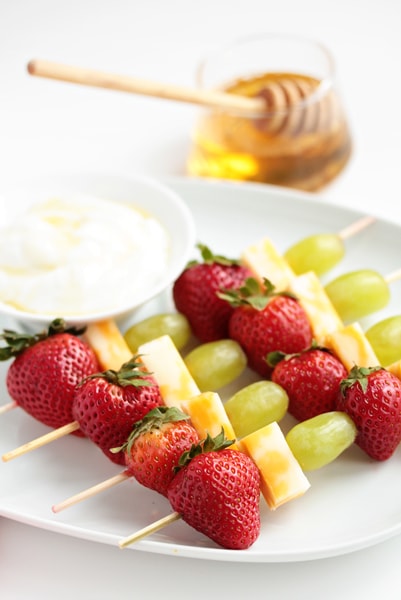 Fruit & Cheese Kabobs