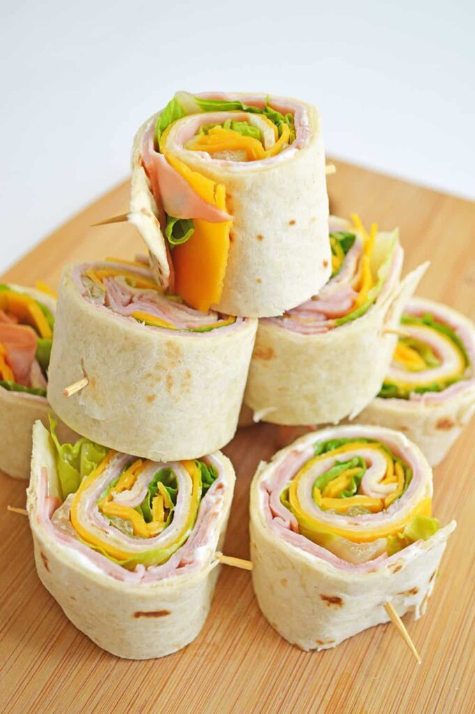 Ham and Cheese Pinwheels from Eat More For Less