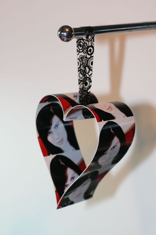 Heart Photo Ornament.